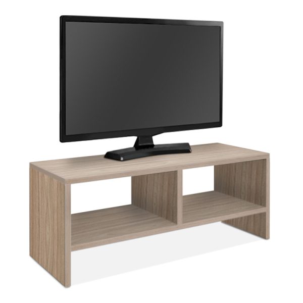 Έπιπλο τηλεόρασης Rovigo Megapap από μελαμίνη χρώμα sonoma 120x30x40εκ.