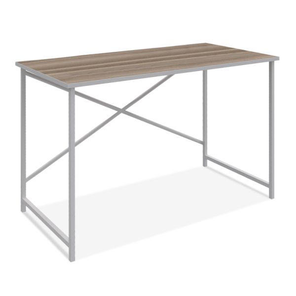 Γραφείο εργασίας Blanca Megapap από μελαμίνη χρώμα cordoba 90x40x75εκ.