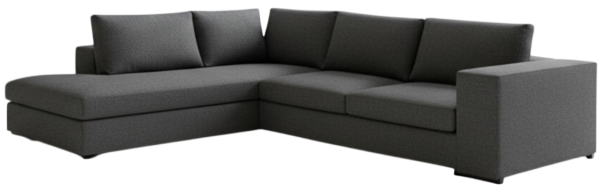 Γωνιακός καναπές Carla-Δεξιά-280φ 220β-Γκρι