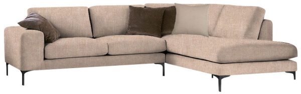 Γωνιακός καναπές Senso-Αριστερή-270φ 200β εκ.-Μπεζ
