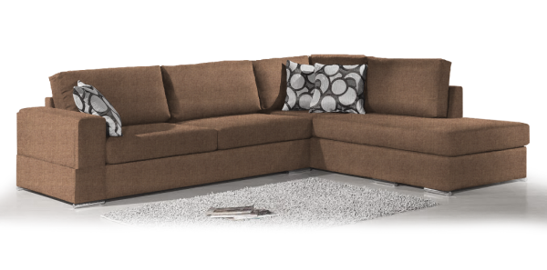 Γωνιακός καναπές Must-Αριστερή-275φ 210β εκ.-MInk