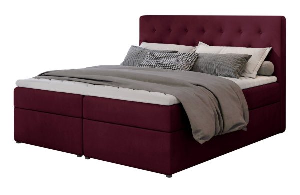 Επενδυμένο κρεβάτι Delande-180 x 200-Mporntw