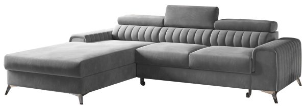 Γωνιακός καναπές Gregory-Gkri Anoixto-Αριστερή