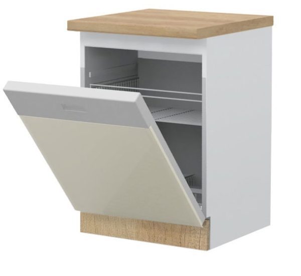 Πρόσοψη ντουλαπιού πλυντηρίου πιάτων Modena K60D-Μπεζ