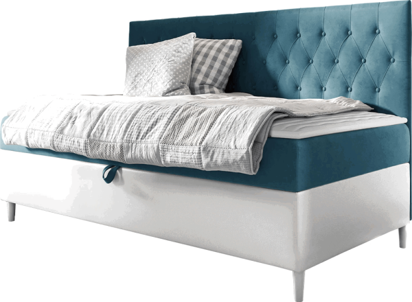 Καναπές κρεβάτι Junior Filip II-Petrol-Μήκος: 100 εκ.