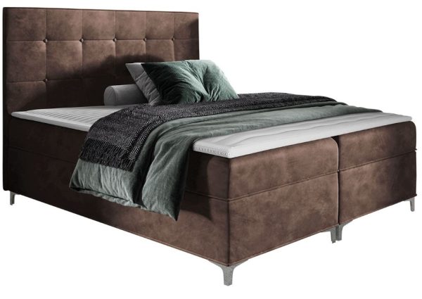 Επενδυμένο κρεβάτι Snake-Kafe-120 x 200