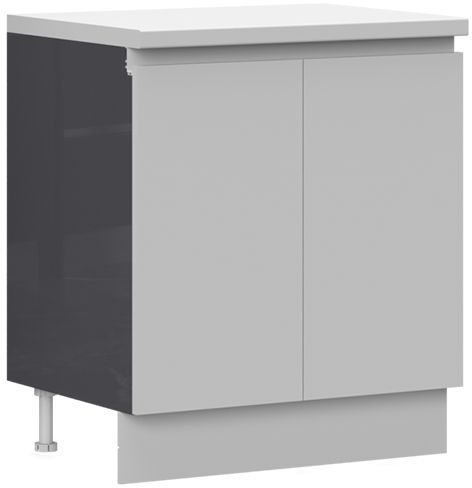 Πλαϊνό πάνελ ντουλαπιού με πόρτες αριστερό Trinity LBP-KL-Anthraki Gualistero