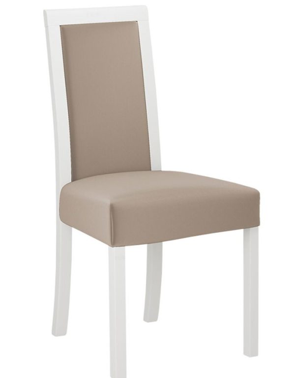 Καρέκλα Jose III - leuko - mpez